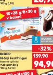 KINDER MLÉČNÝ ŘEZ / PINGUÍ