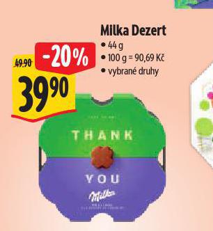 MILKA DEZERT