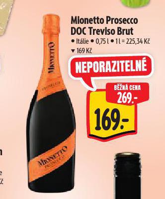MIONETTO PROSECCO DOC TREVISO BRUT