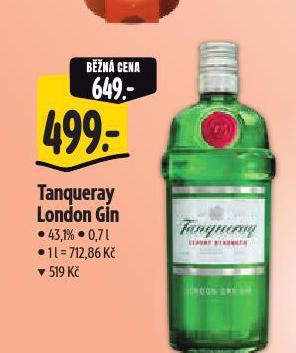 TANQUERAY LONDON GIN