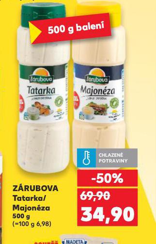 ZRUBOVA TATARKA / MAJONZA