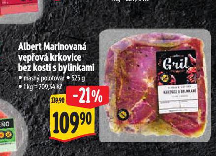 MARINOVAN VEPOV KRKOVICE BEZ KOSTI S BYLINKAMI