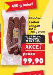 KLOBÁSA CSABAI LÁNGOLT