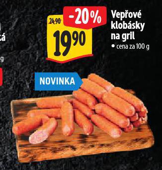VEPOV KLOBSKY NA GRIL