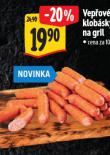 VEPOV KLOBSKY NA GRIL