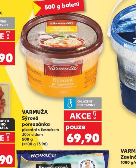 VARMUA SROV POMAZNKA PIKANTN S ESNEKEM