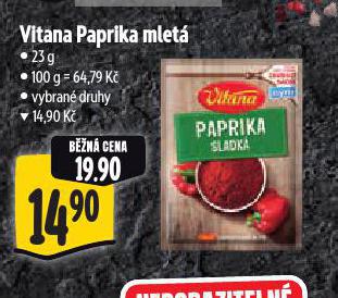 VITANA PAPRIKA MLET