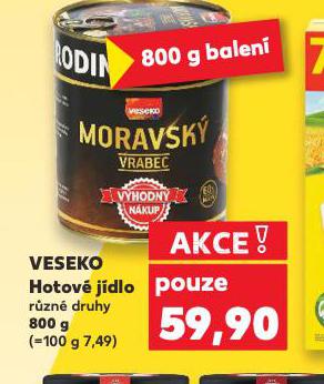 VESEKO HOTOV JDLO