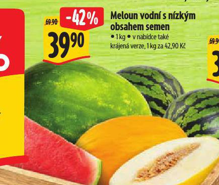 MELOUN VODN