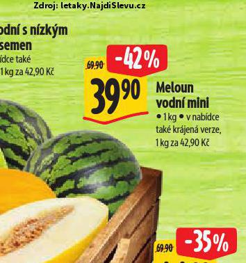 MELOUN VODN MINI