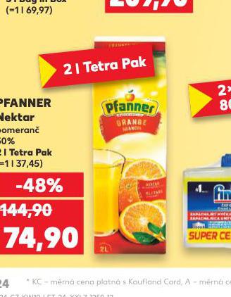 PFANNER NEKTAR