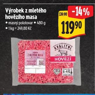 VROBEK Z MLETHO HOVZHO MASA