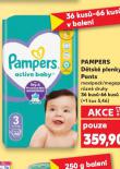 PAMPERS DĚTSKÉ PLENKY