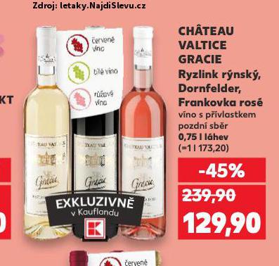 CHATEAU VALTICE GRACIE RYZLINK RNSK