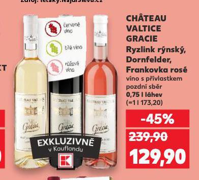 CHATEAU VALTICE GRACIE DORNFELDER