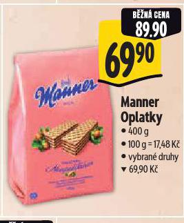 MANNER OPLATKY