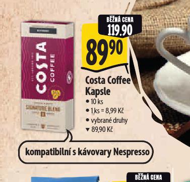 COSTA COFFEE KVOV KAPSLE