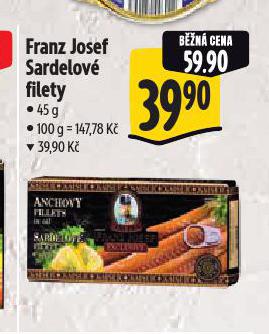 FRANZ JOSEF SARDELOV FILETY