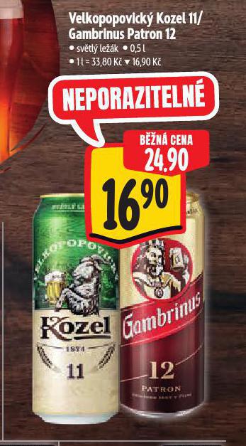 PIVO VELKOPOPOVICK KOZEL