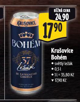 PIVO KRUOVICE BOHM