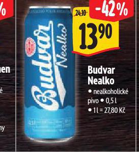 PIVO BUDVAR NEALKO