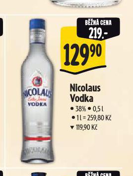 NICOLAUS VODKA