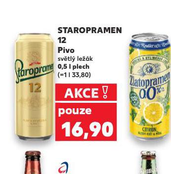 PIVO STAROPRAMEN 12
