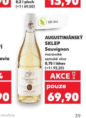 AUGUSTINSK SKLEP SAUVIGNON