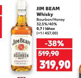 JIM BEAM WHISKEY