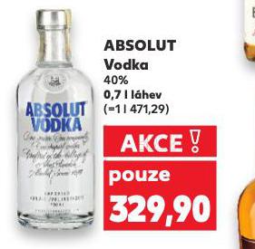 ABSOLUT VODKA