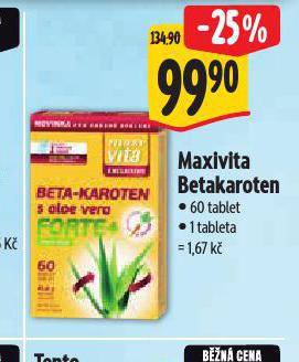 MAXIVITA BETAKAROTEN