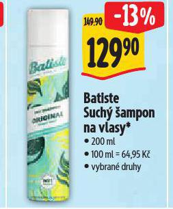 BATISTE SUCH AMPON NA VLASY