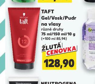 TAFT GEL / VOSK / PUDR NA VLASY