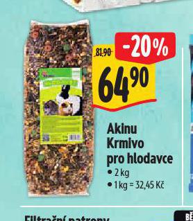 AKINU KRMIVO PRO HLODAVCE