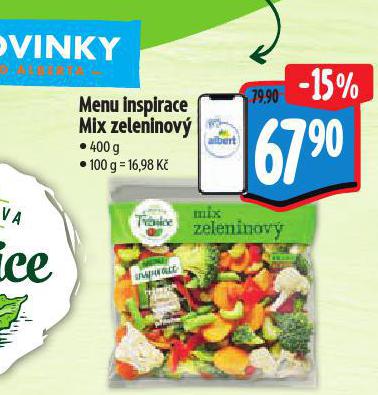 MENU INSPIRACE MIX ZELENINOV