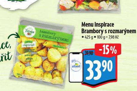 MENU INSPIRACE BRAMBORY S ROZMARNEM