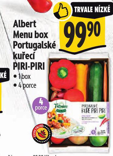 MENU BOX PORTUGALSK KUE PIRI PIRI