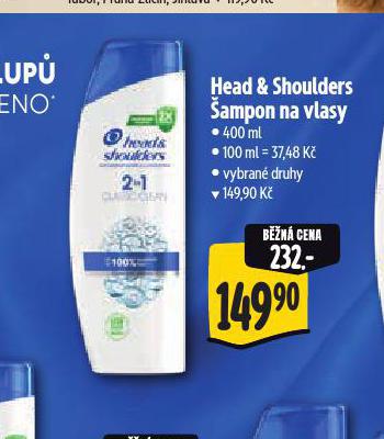 HEAD & SHOULDERS AMPON NA VLASY