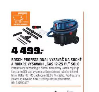 BOSCH PROFESSIONAL VYSAVA