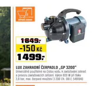 LUX ZAHRADN ERPADLO