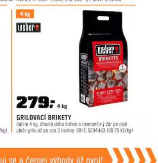 GRILOVAC BRIKETY
