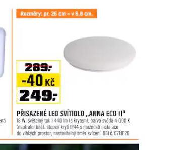 PISAZEN LED SVTIDLO