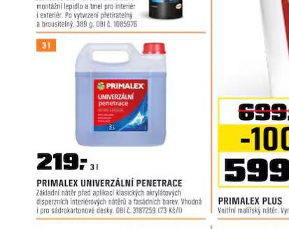 PRIMALEX UNIVERZLN PENETRACE