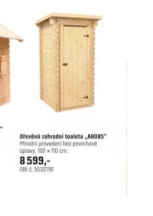 DEVN ZAHRADN TOALETA 