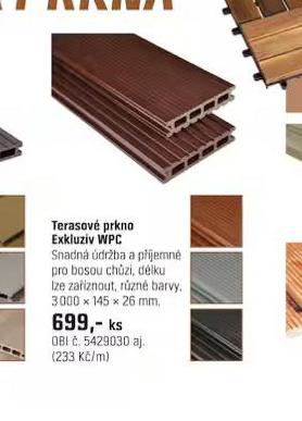 TERASOV PRKNO EXKLUZIV WPC