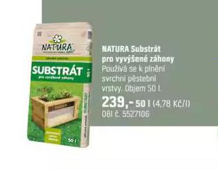 NATURA SUBSTRT PRO VYV݊EN ZHONY