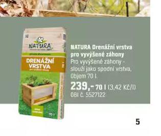 NATURE DRENN VRSTVA PRO VYV݊EN ZHONY