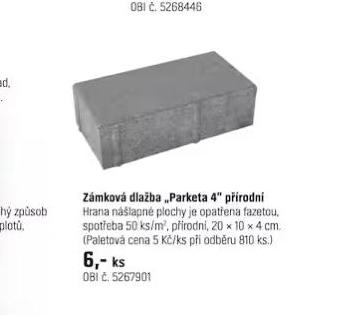 ZMKOV DLABA PARKETA 4 PRODN