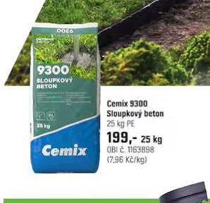 CEMIX 9300 SLOUPKOV BETON