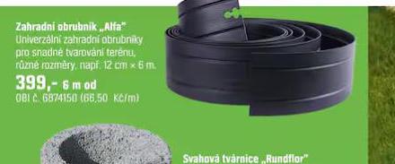 ZAHRADN OBRUBNK ALFA